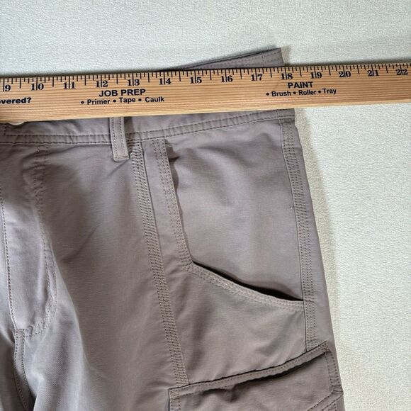 AFTCO Stealth Shorts Sz 34 Gray Cargo Performance Fishing Mens Outdoor Dad Short - Picture 10 of 11